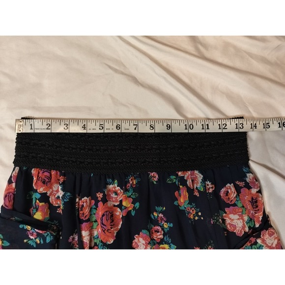 No Boundaries Floral Maxi Skirt with liner - Picture 7 of 9